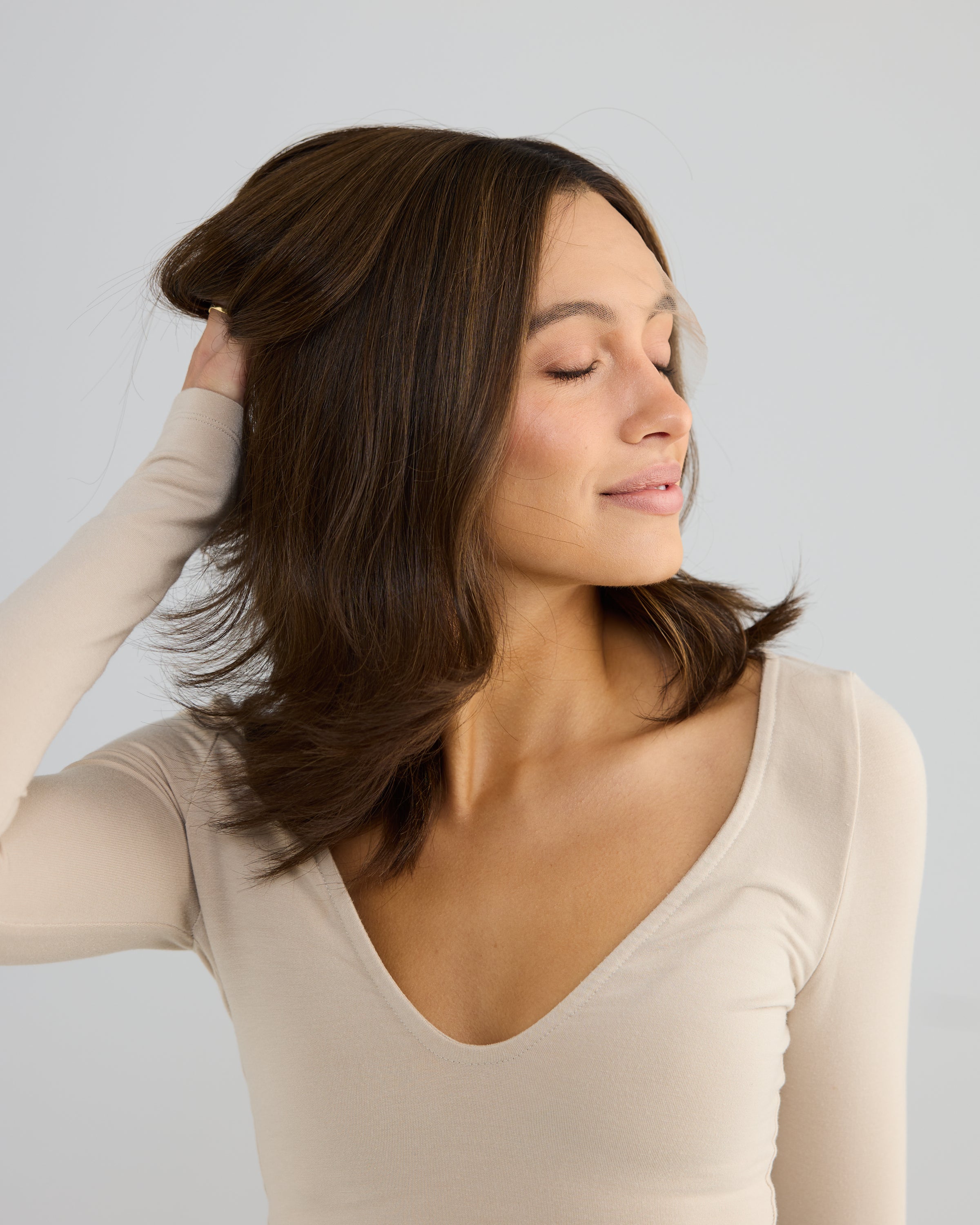Cream Espresso - Extra Small / 16 inch // Exclusive Lace Wig