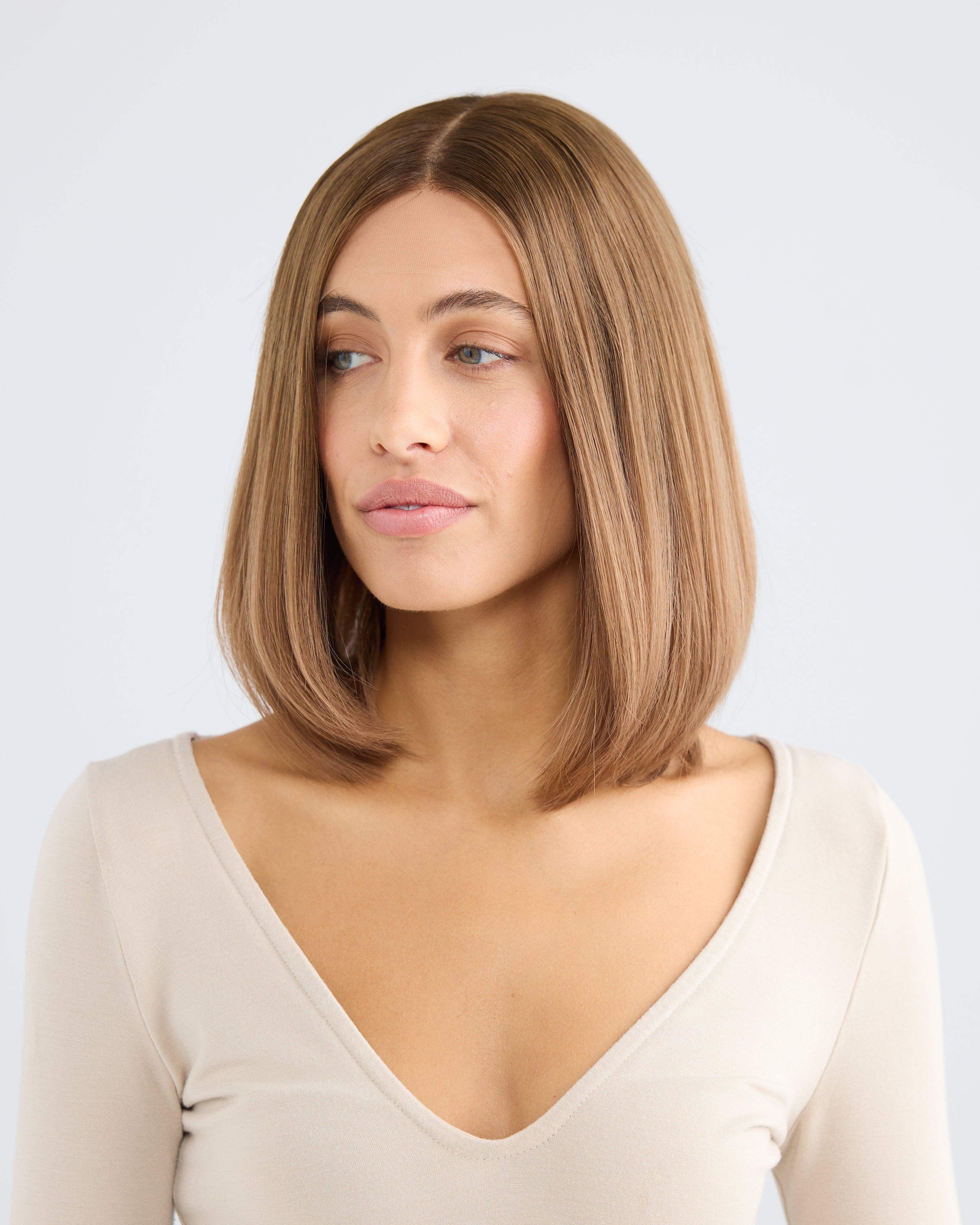 Cinnamon Brunette // The Lusta Lace Wig