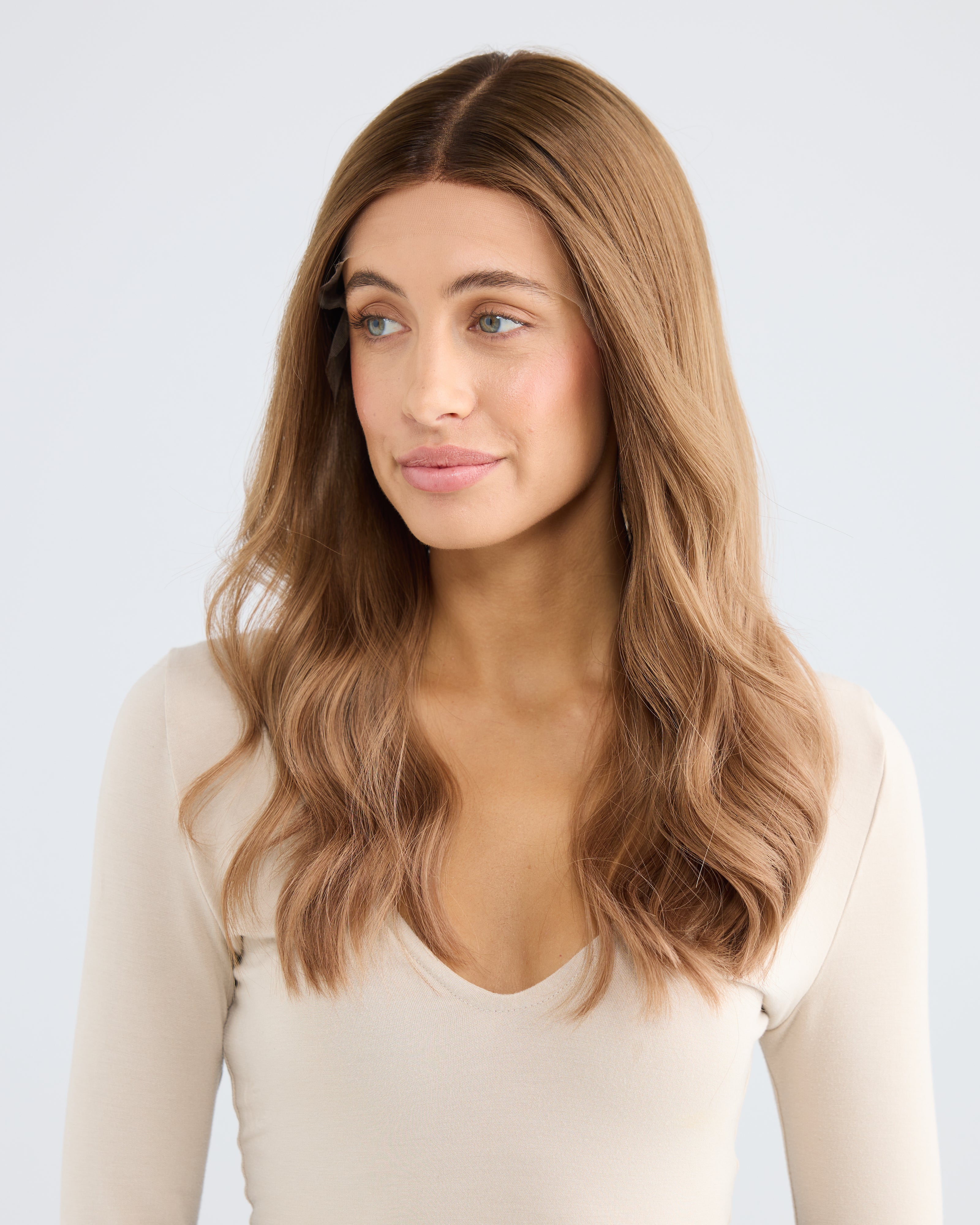 Cinnamon Brunette // The Lusta Lace Wig