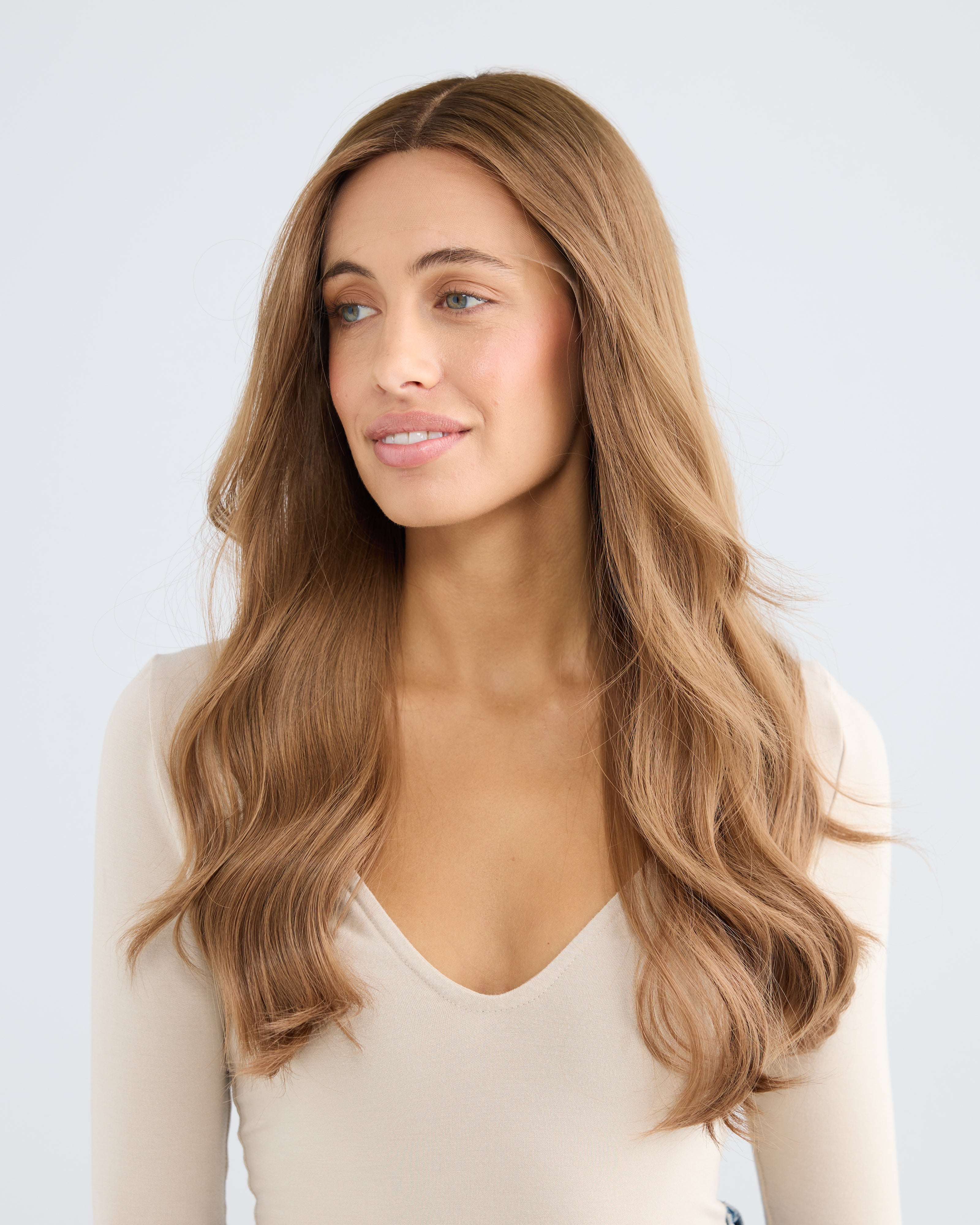 Cinnamon Brunette // The Lusta Lace Wig