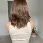 Dark Ashy Brunette // Game Changer Wig // 14 Inches // M Cap
