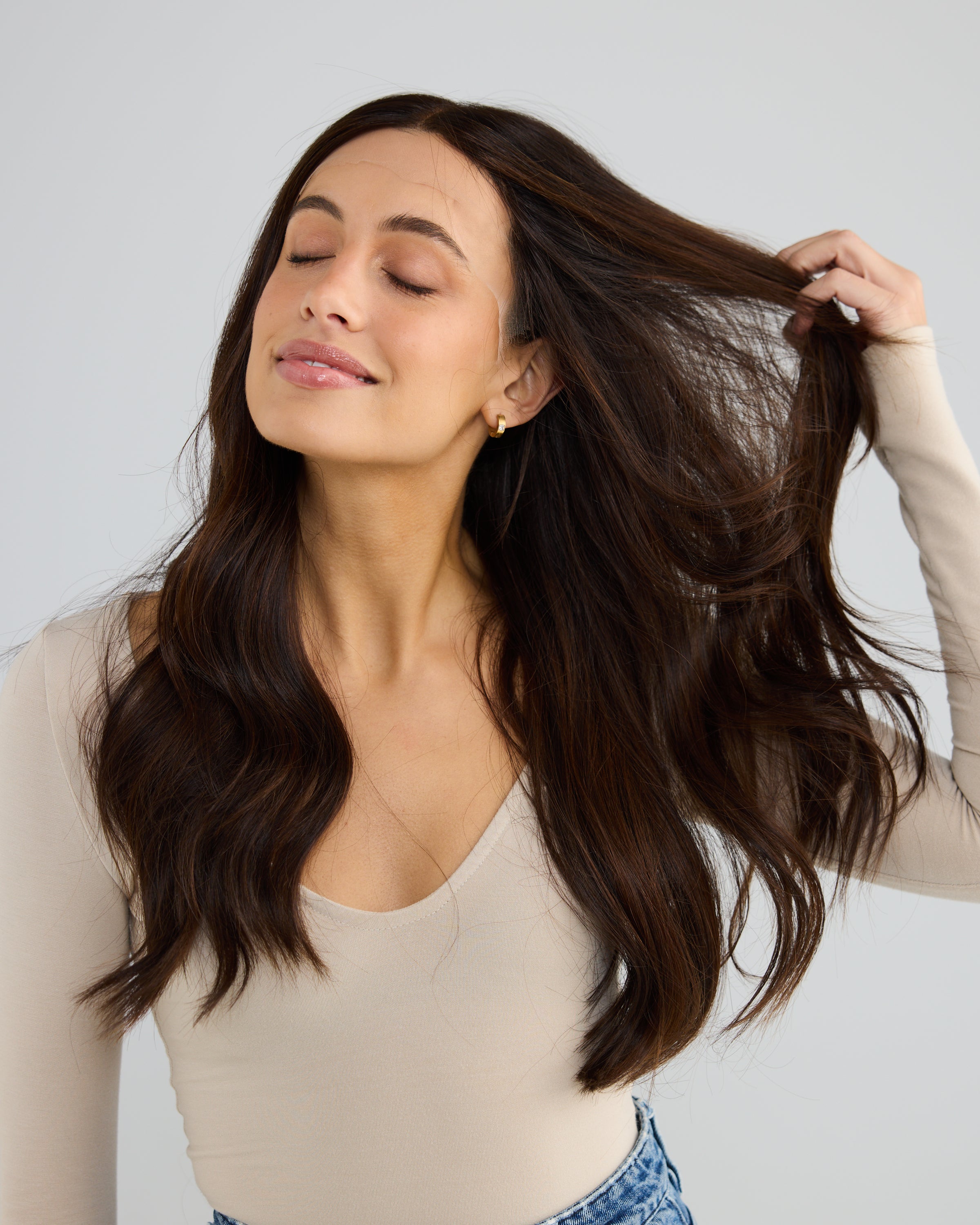 Dark Merlot - Small / 24 inch // Exclusive Lace Wig
