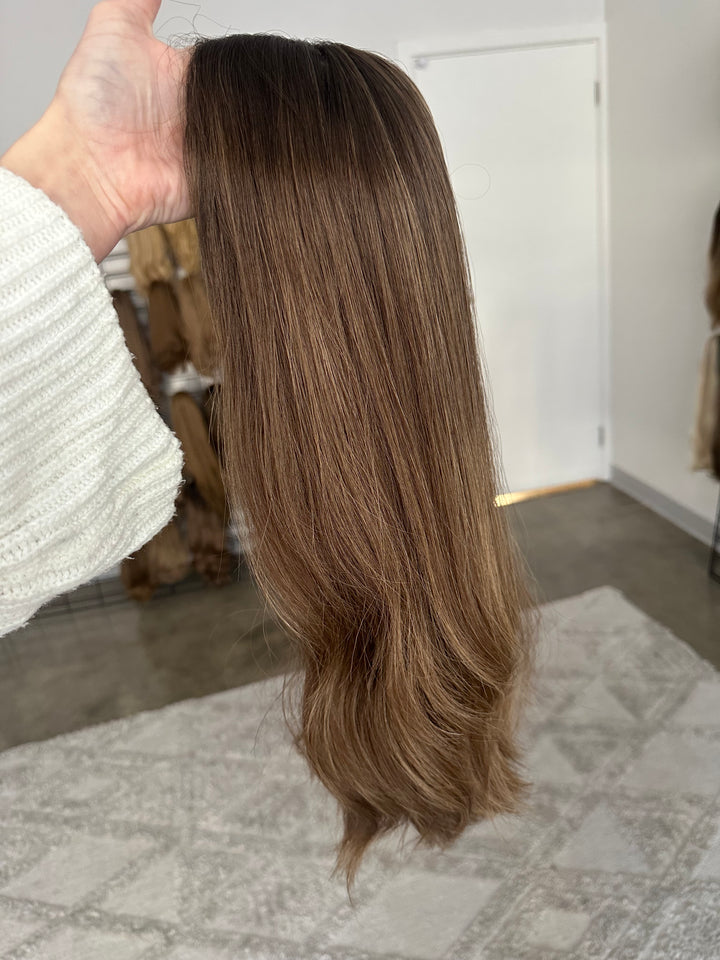 Dimensional Brunette Game Changer Wig // XS Cap // 20 Inches