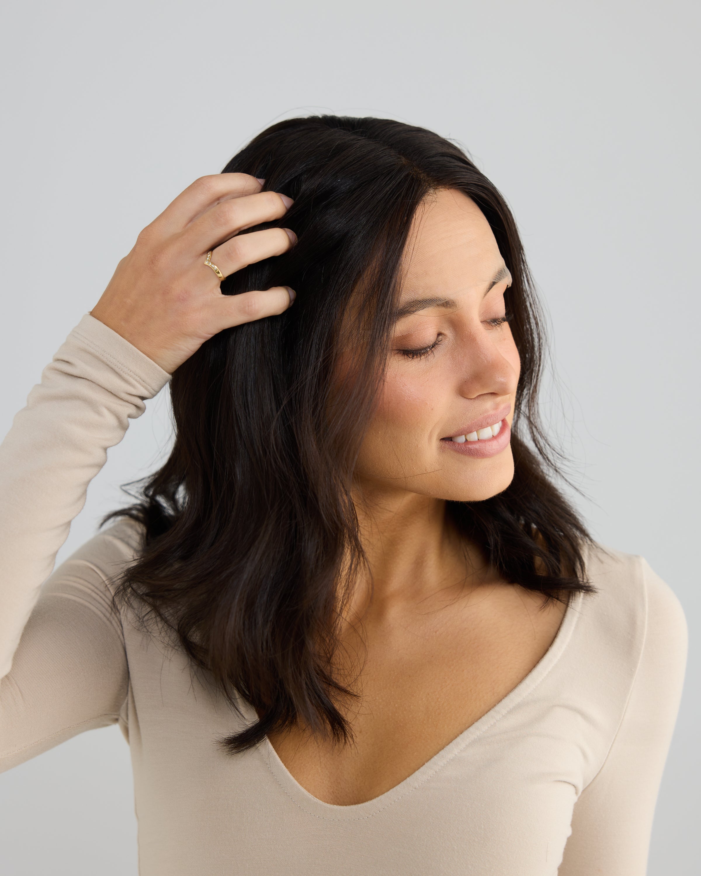 Double Espresso - Medium / 16 inch // Exclusive Lace Wig