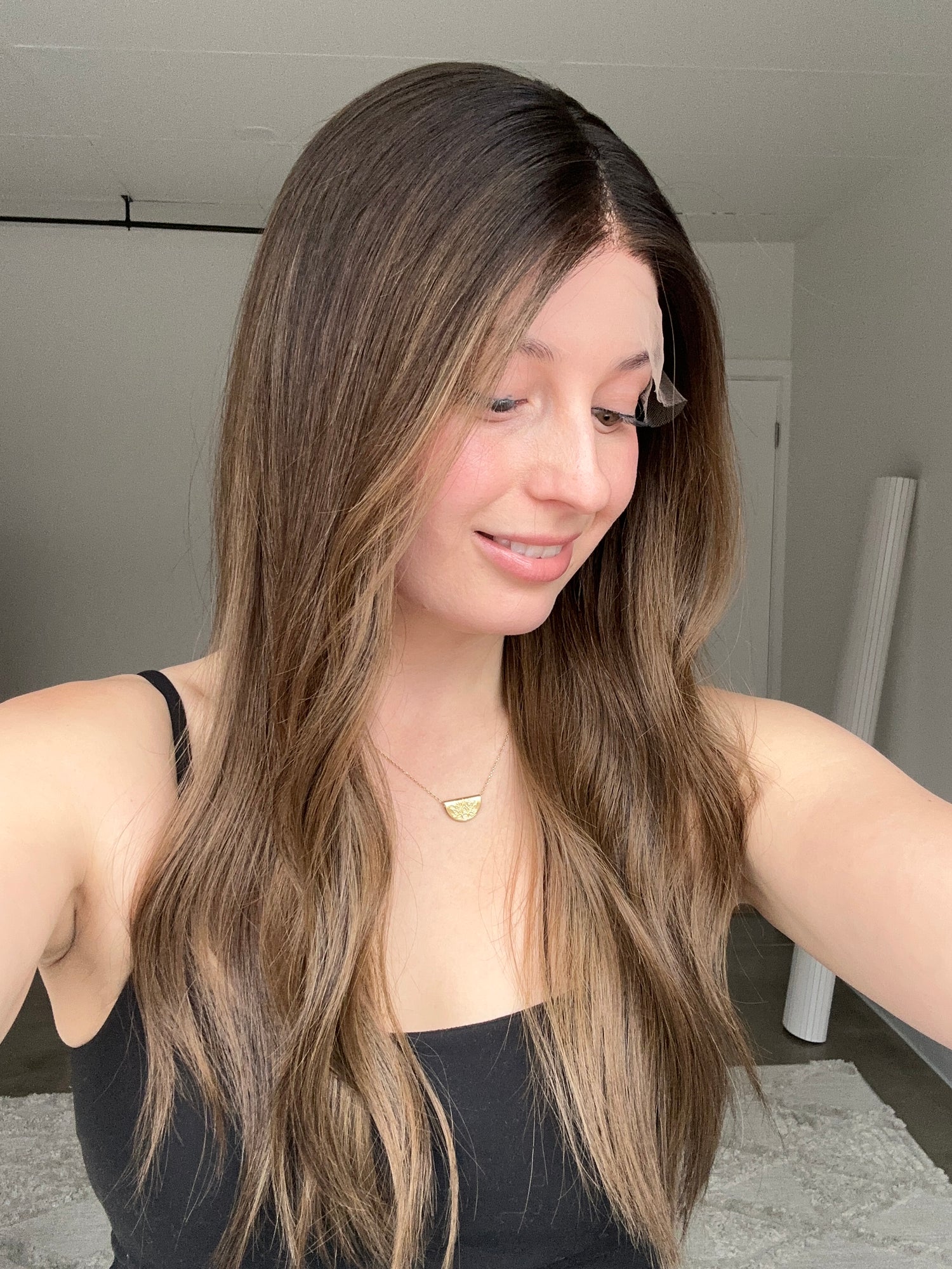 Brunette Balayage // Luxe Wig // 22 Inches // M Cap