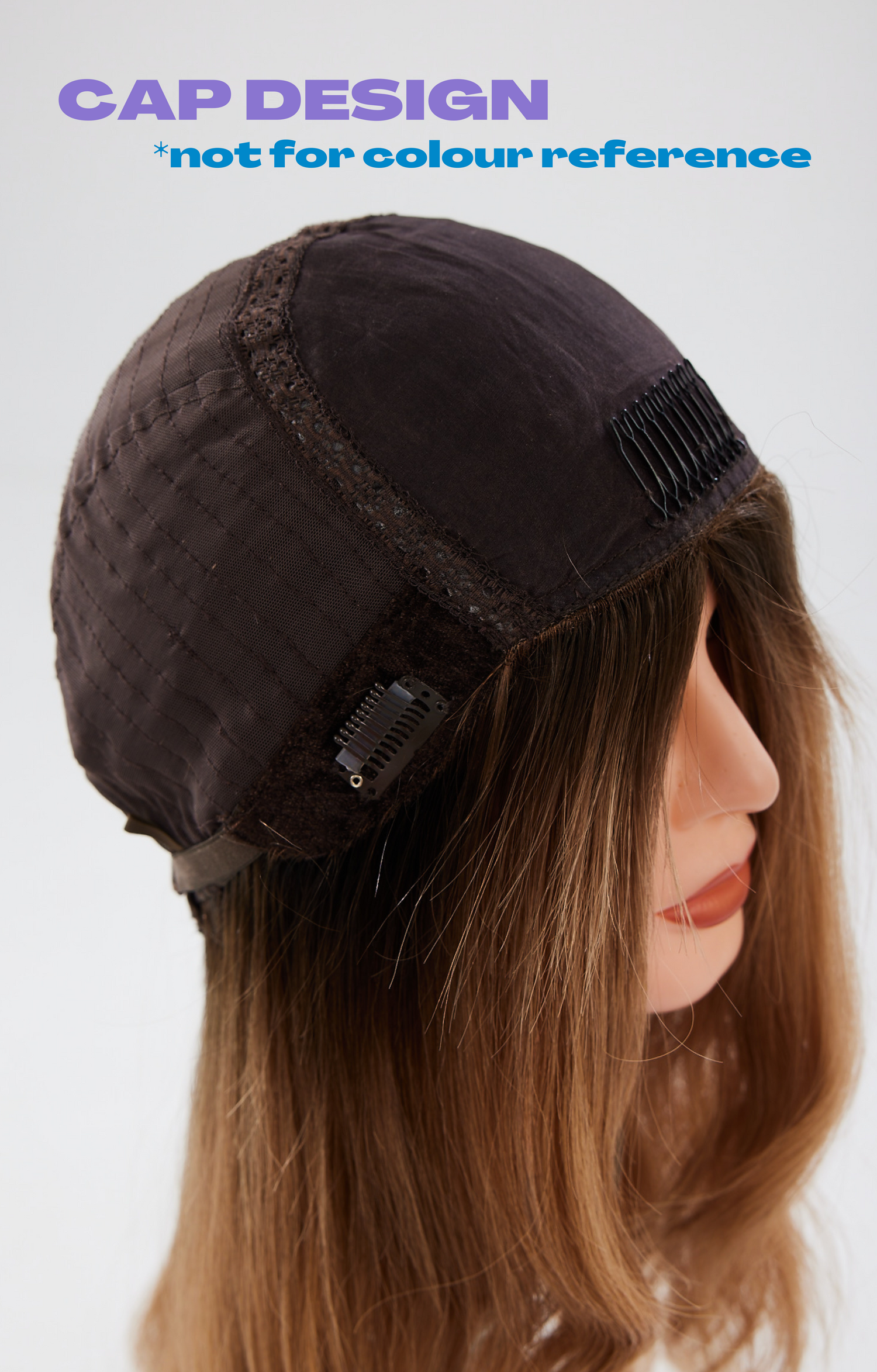 Rooted Melted Blonde // Essentials Wig // 14 Inches // S Cap