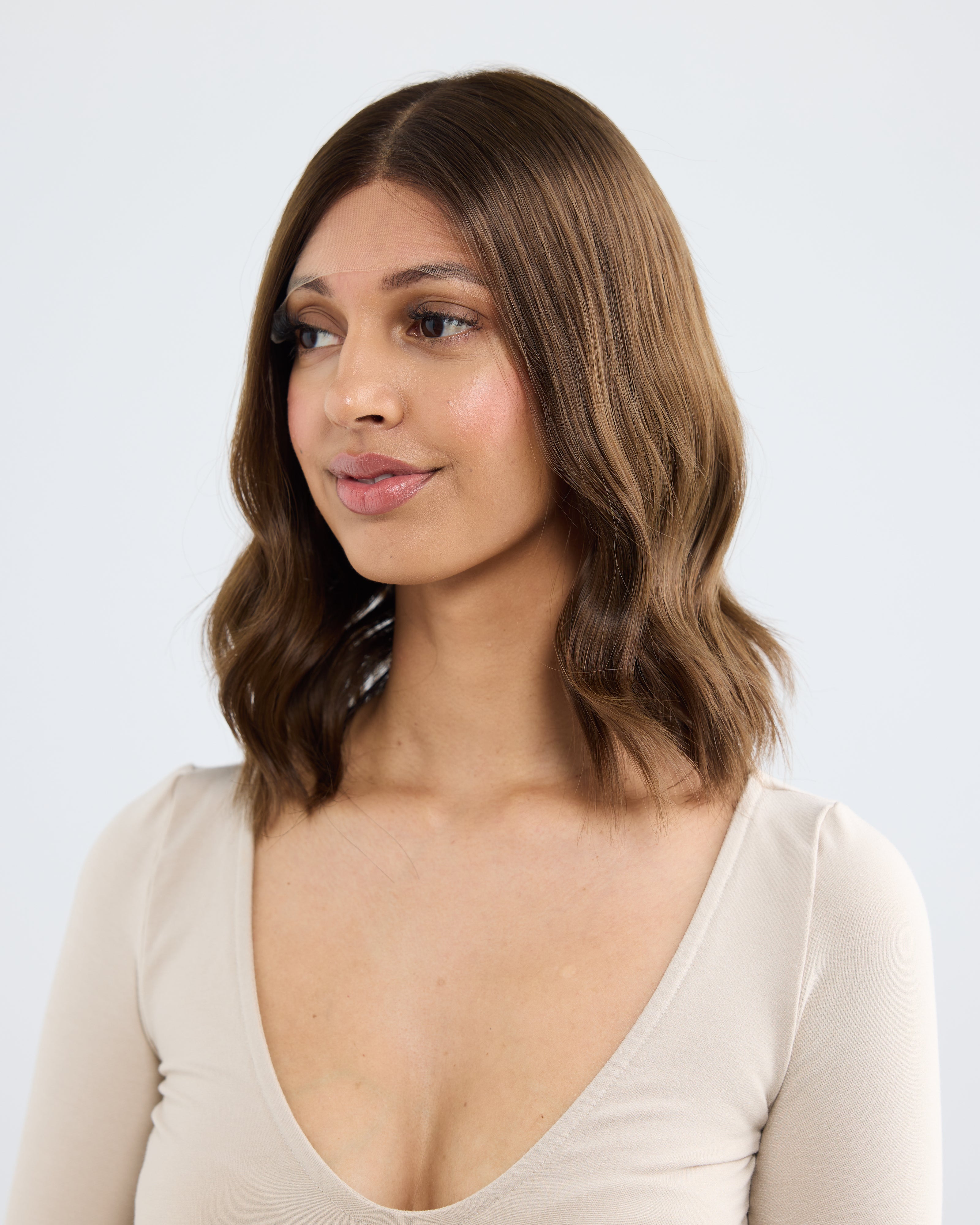 Fudgy Brunette // The Lusta Lace Wig