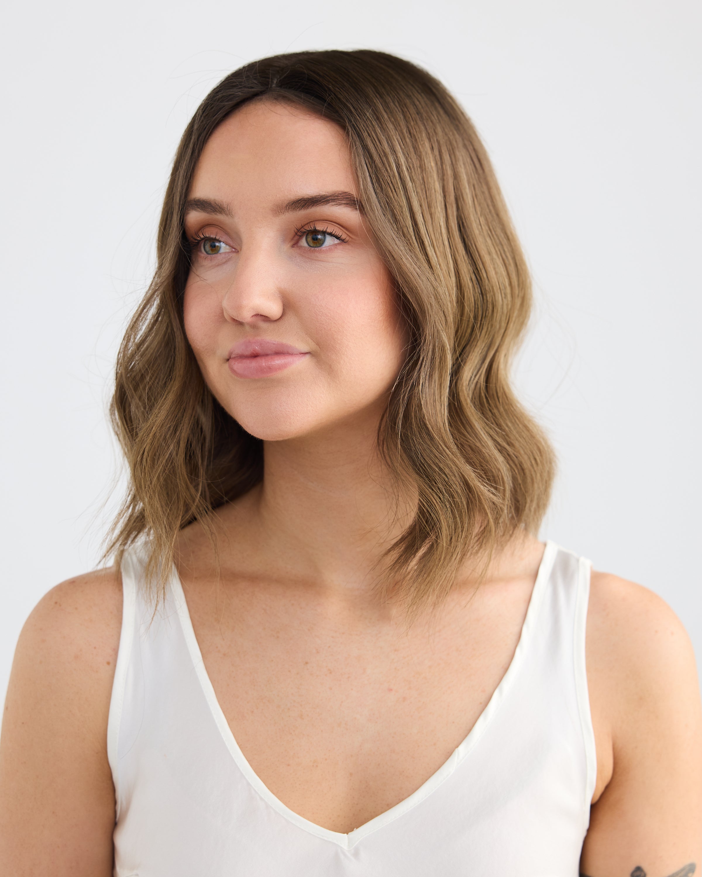 Glazed Brunette // Lusta Silk Topper