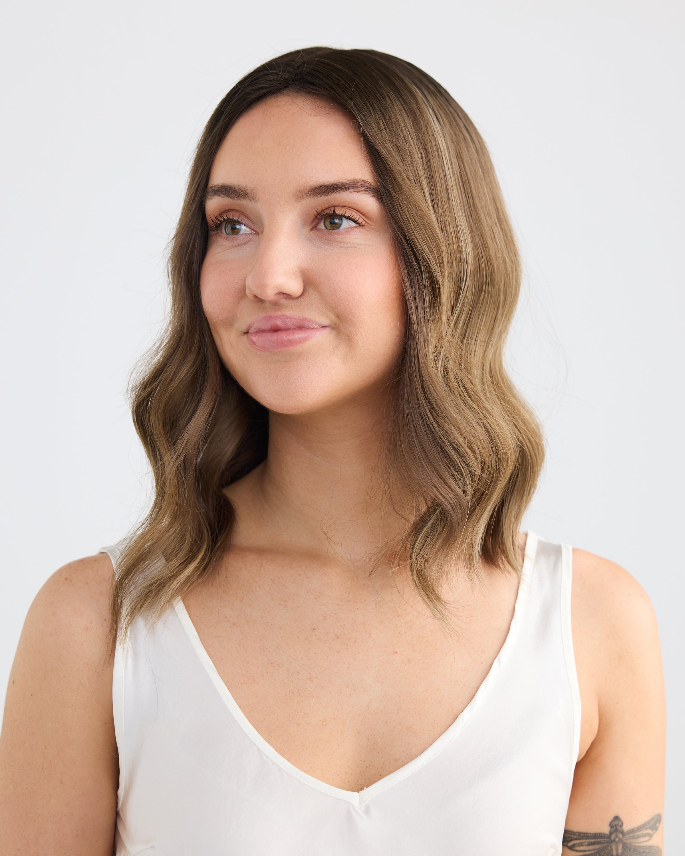 Glazed Brunette // Lusta Silk Topper