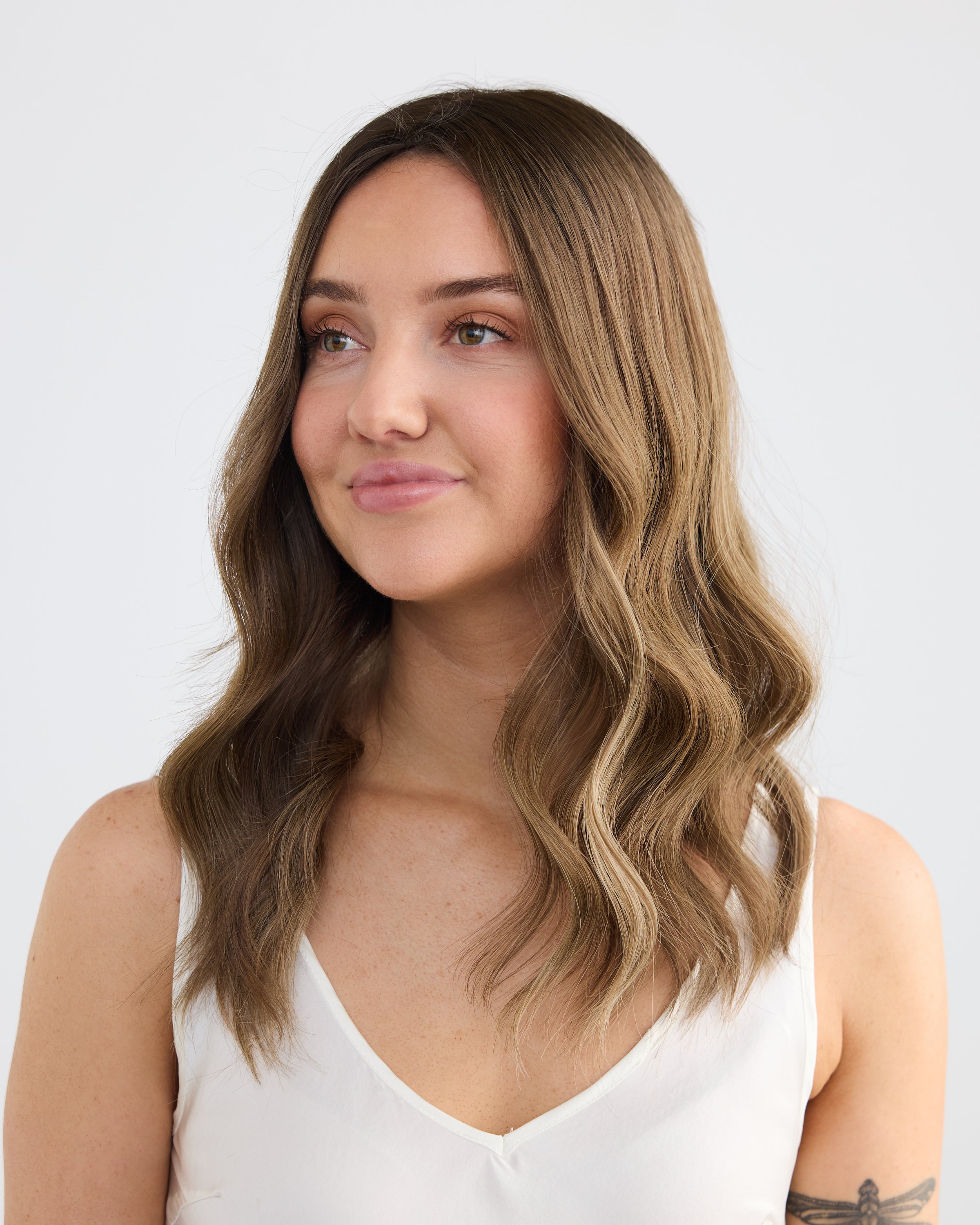 Glazed Brunette // Lusta Silk Topper