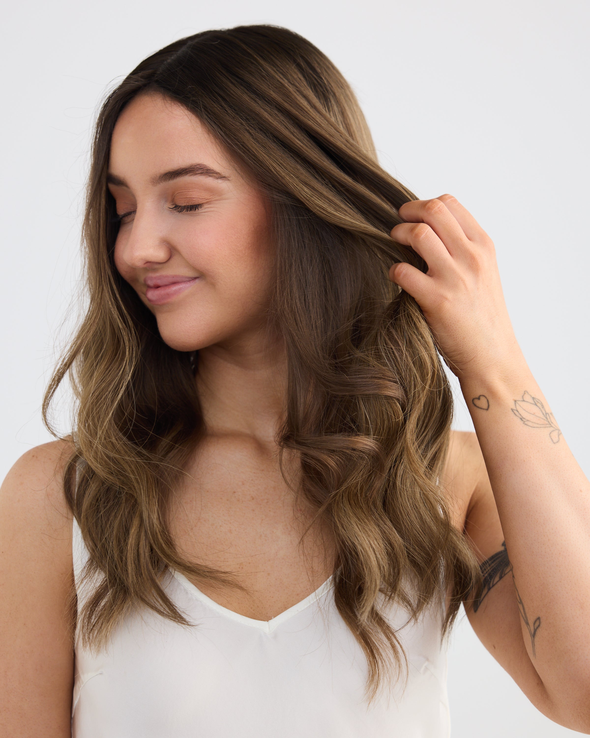 Glazed Brunette // Lusta Silk Topper
