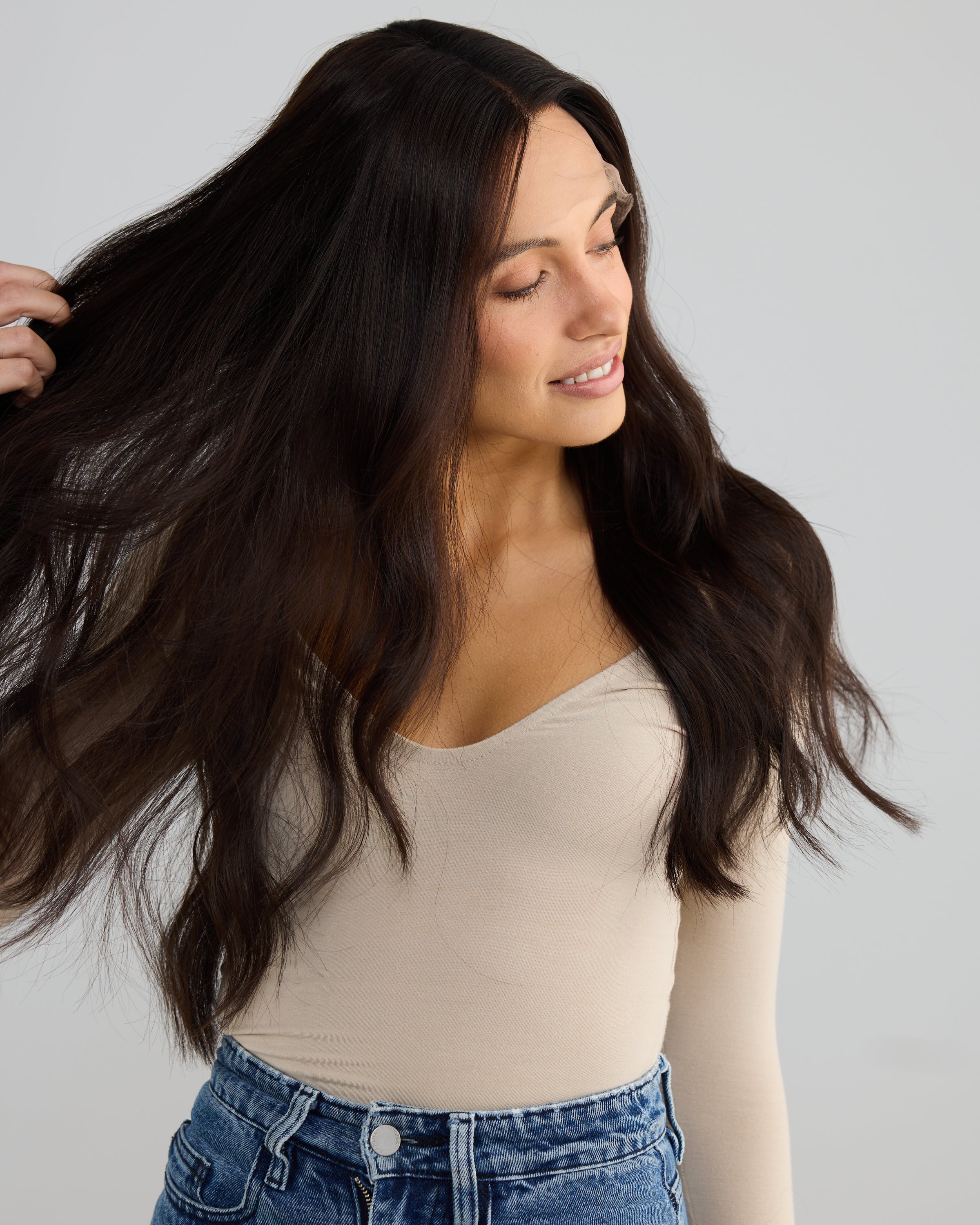 Glazed Chocolate - Medium / 25 inch // Exclusive Lace Wig