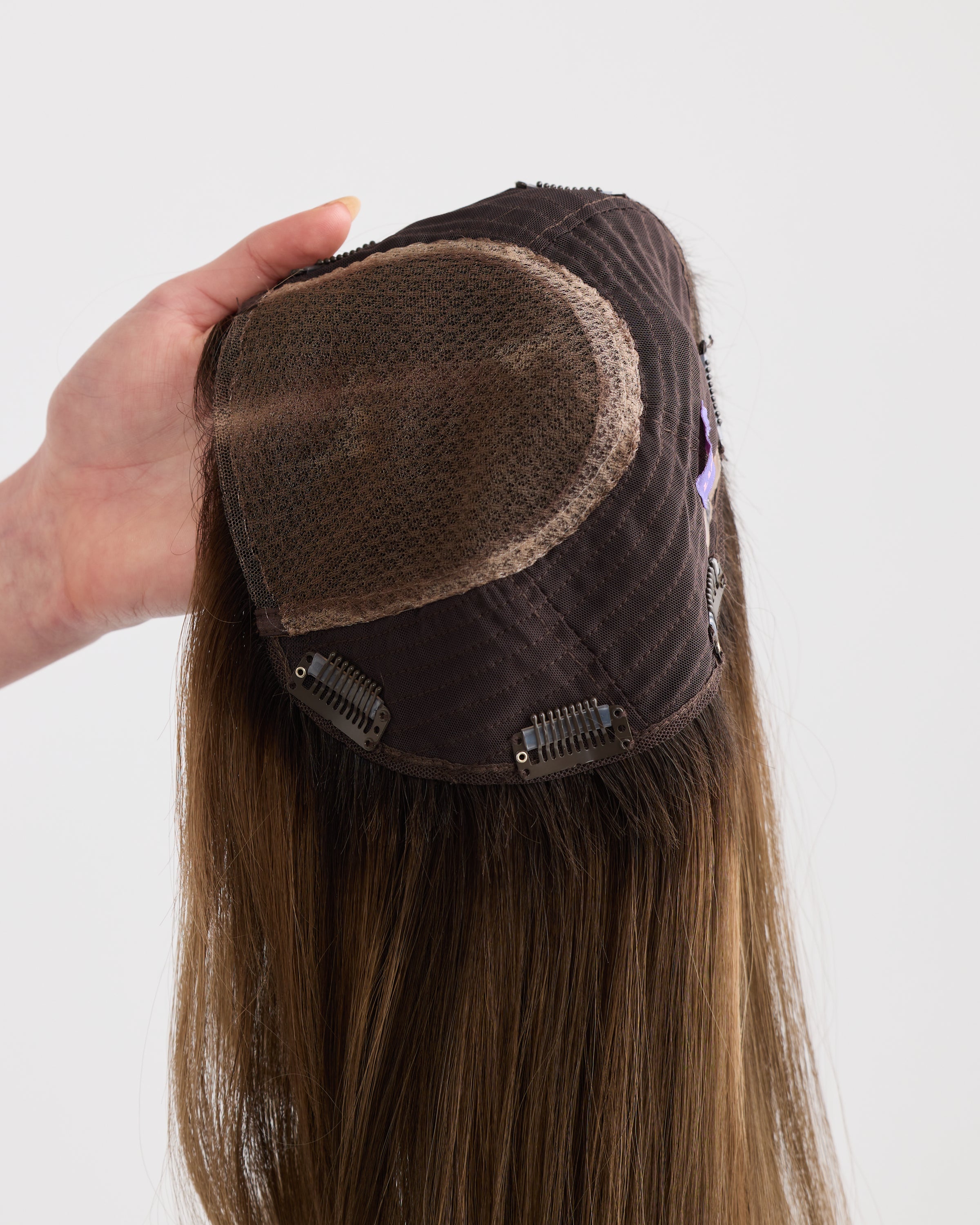 Glazed Truffle // Illusion Lace Topper