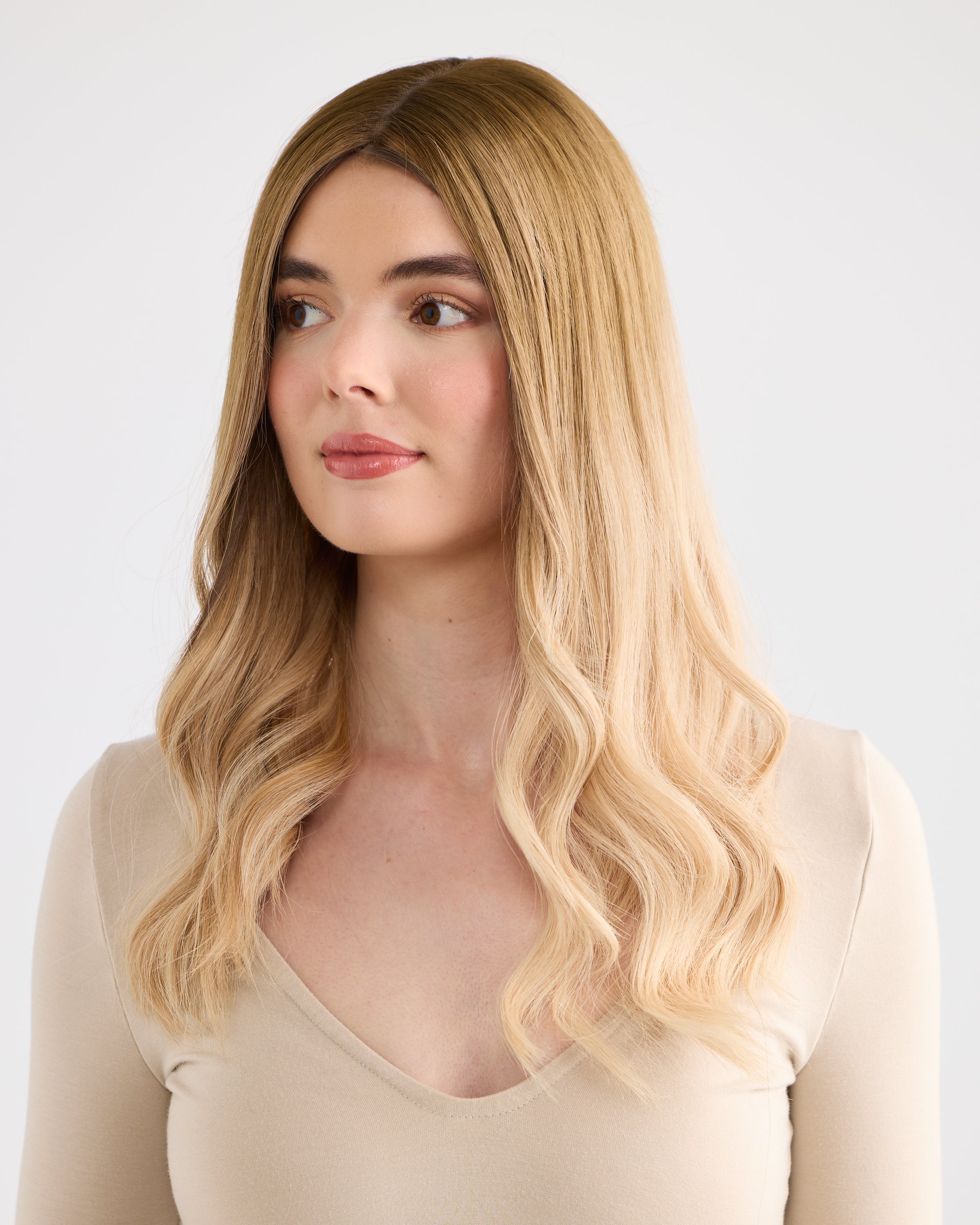 Honey Blend // Illusion Lace Topper