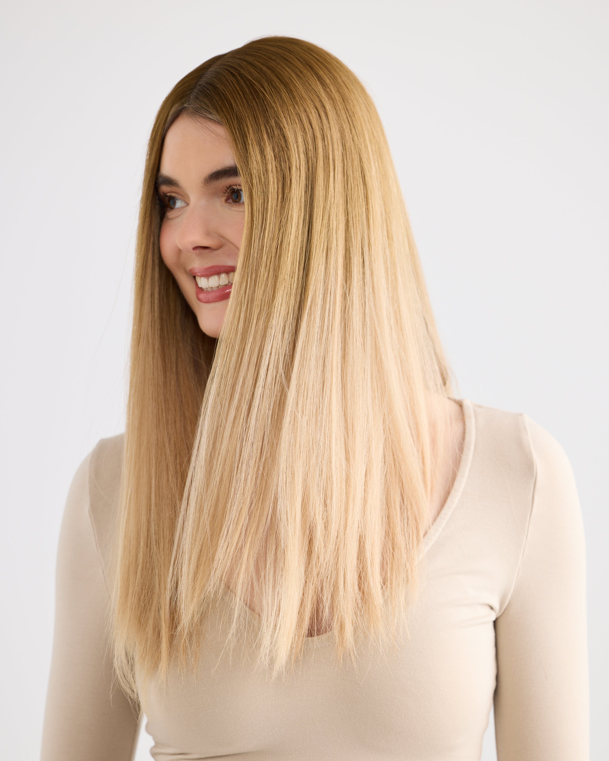 Honey Blend // Illusion Lace Topper