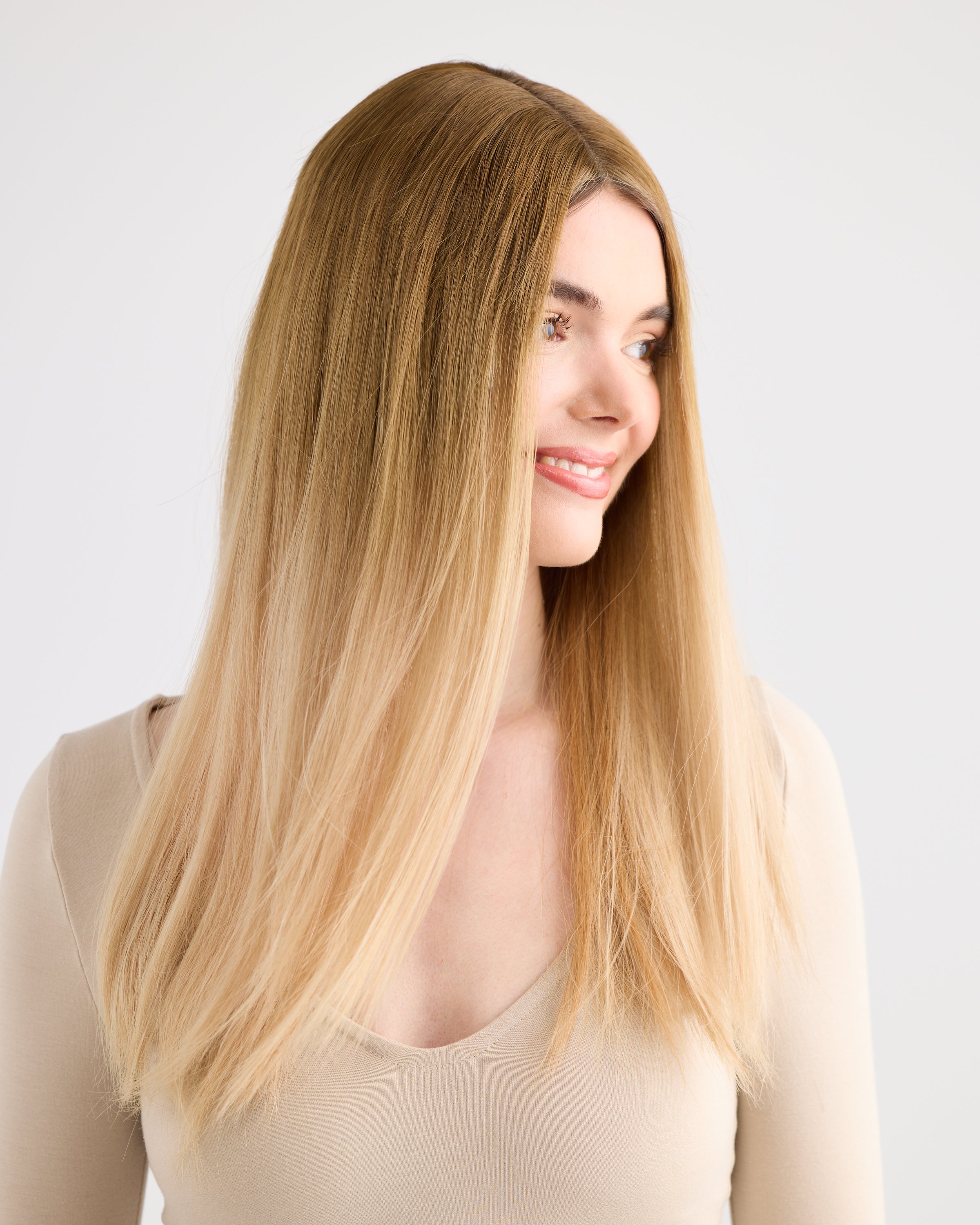 Honey Blend // Illusion Lace Topper