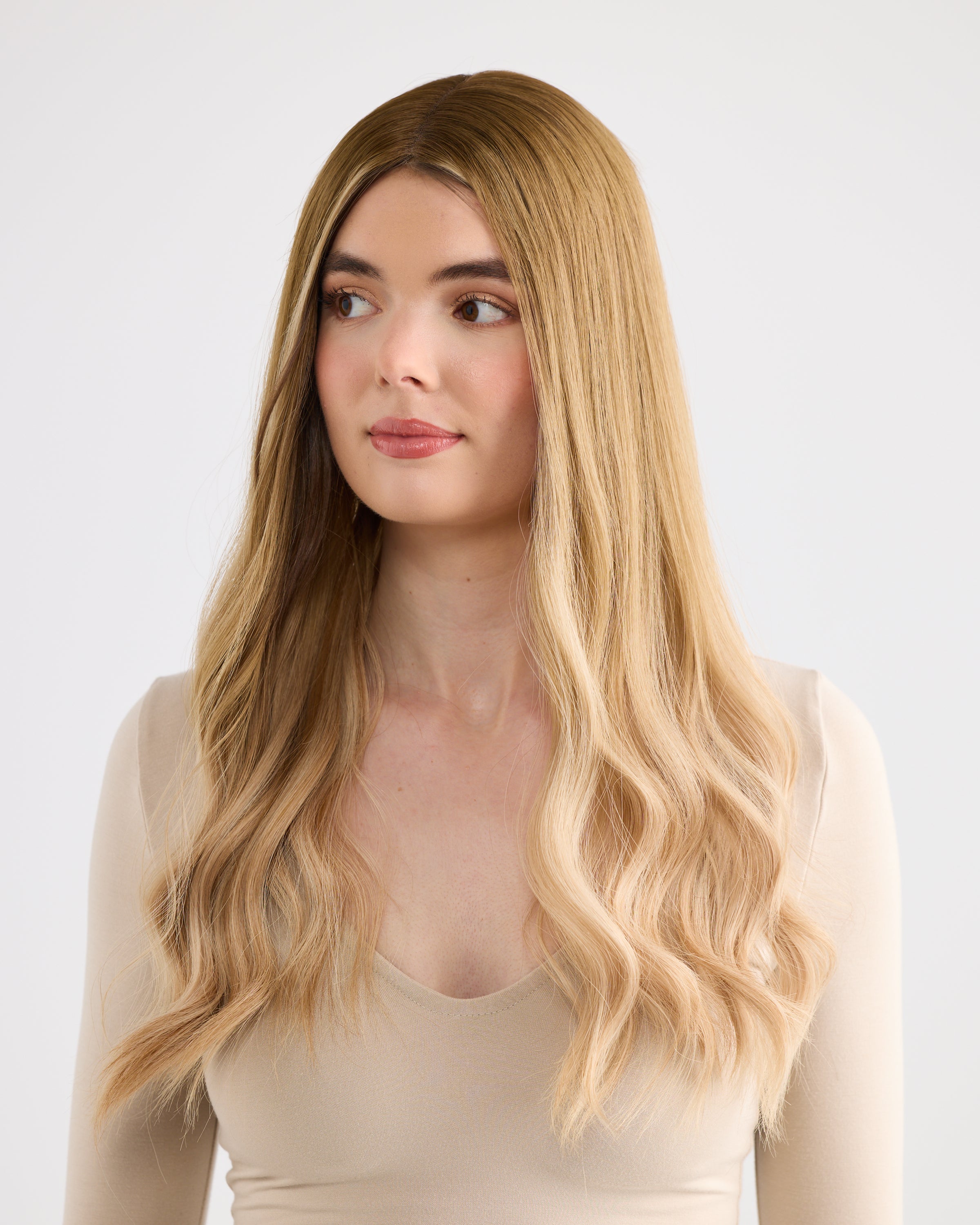 Honey Blend // Illusion Lace Topper