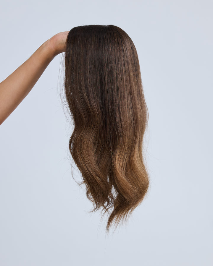 MOCHA MELT // HAIR TOPPER STUDIO
