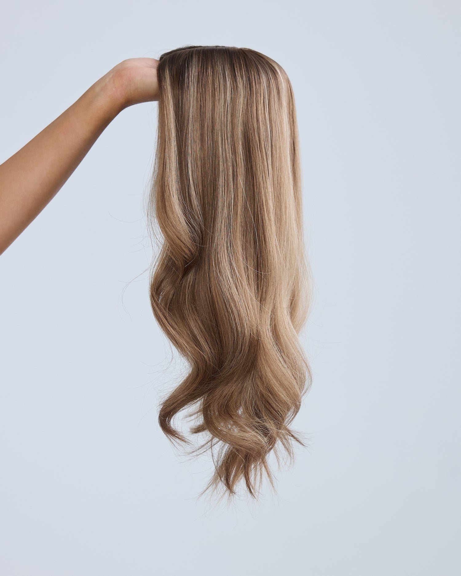 EARTHY BRONDE // HAIR TOPPER STUDIO