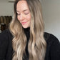 Rooted Blonde Balayage 8x8 21 Inches Topper