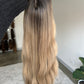 Rooted Blonde Balayage 8x8 21 Inches Topper