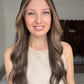 Dark Highlighted Brunette // Luxe Wig // 24 Inches // L Cap