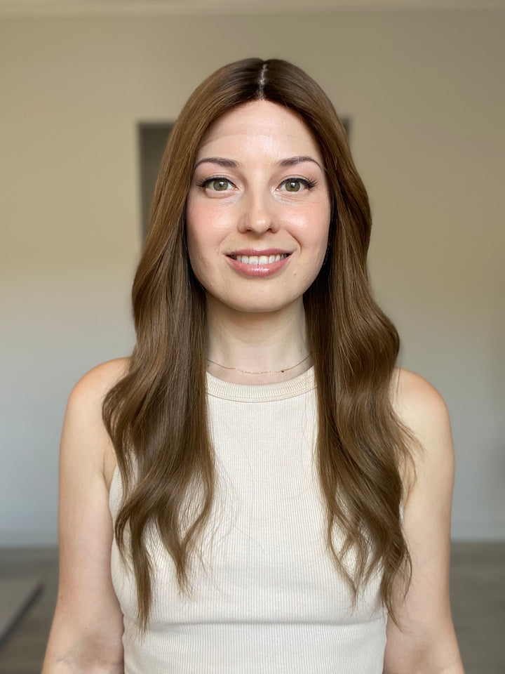 Light Rooted Brunette // Lace Front Essentials Wig // 22 Inches // M Cap
