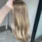 Soft Blonde Balayage 9x9 18 Inches Topper