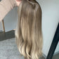 Soft Blonde Balayage 9x9 18 Inches Topper