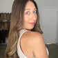 Soft Brunette Balayage // Luxe Wig // 24 inches // S Cap