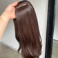 Natural Rich Brunette 9x9 18 Inches Topper