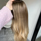 Balayage Blonde 8x8 18 Inches Topper