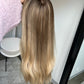 Balayage Blonde 8x8 18 Inches Topper