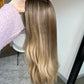 Balayage Blonde 8x8 18 Inches Topper