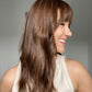 Medium Brunette With Highlights 8x8 20 Inches Topper