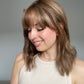 Light Brunette With Babylights // Lace-Front Essentials Wig // 16 Inches // M Cap