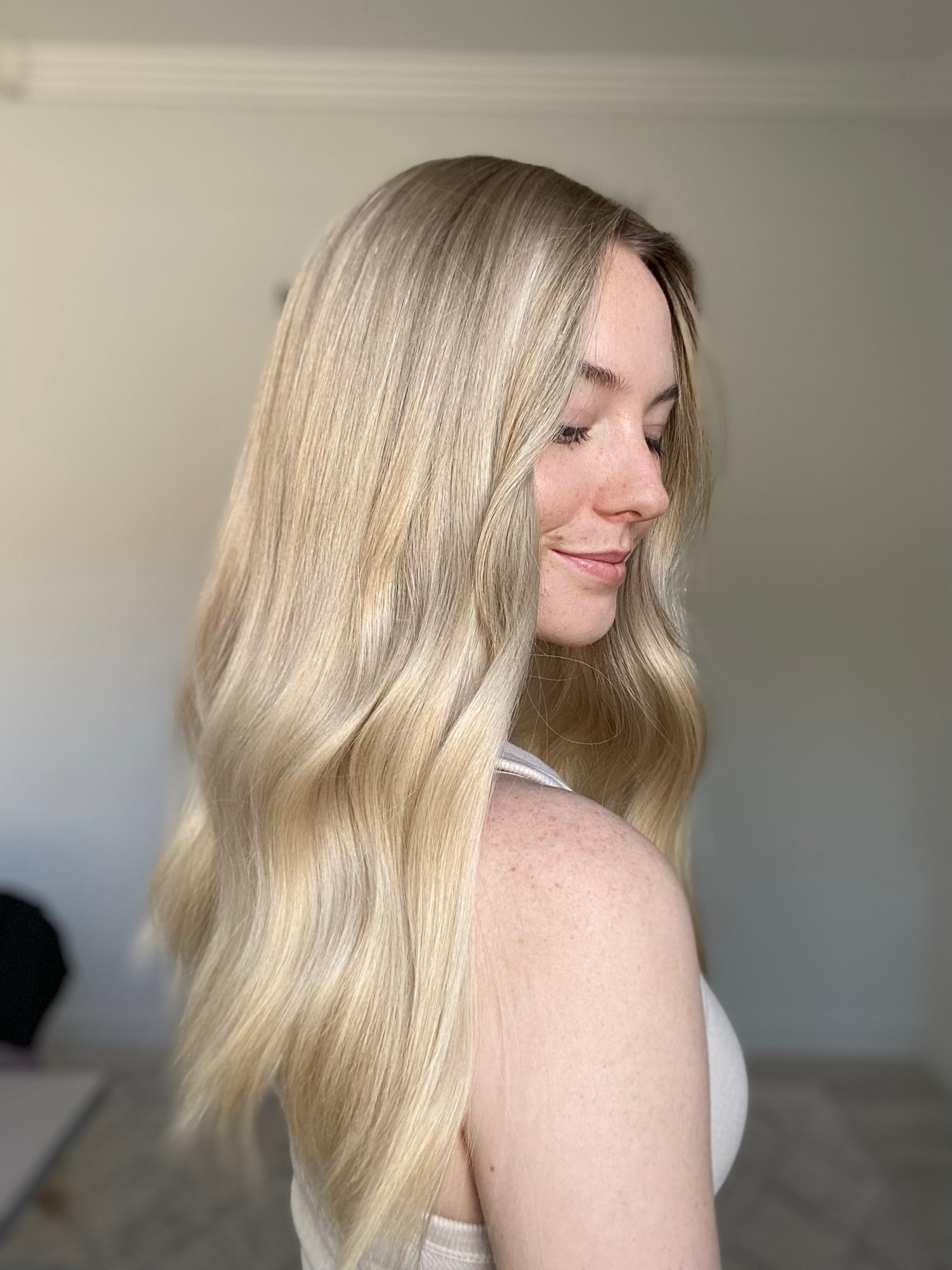 Light Blonde Balayage 7x7 18 Inches Topper