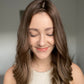 Ashy Brunette Balayage 8x8 20 Inches Topper