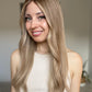Blonde Balayage With Face Framing // Game Changer Wig // 24 Inches // M Cap