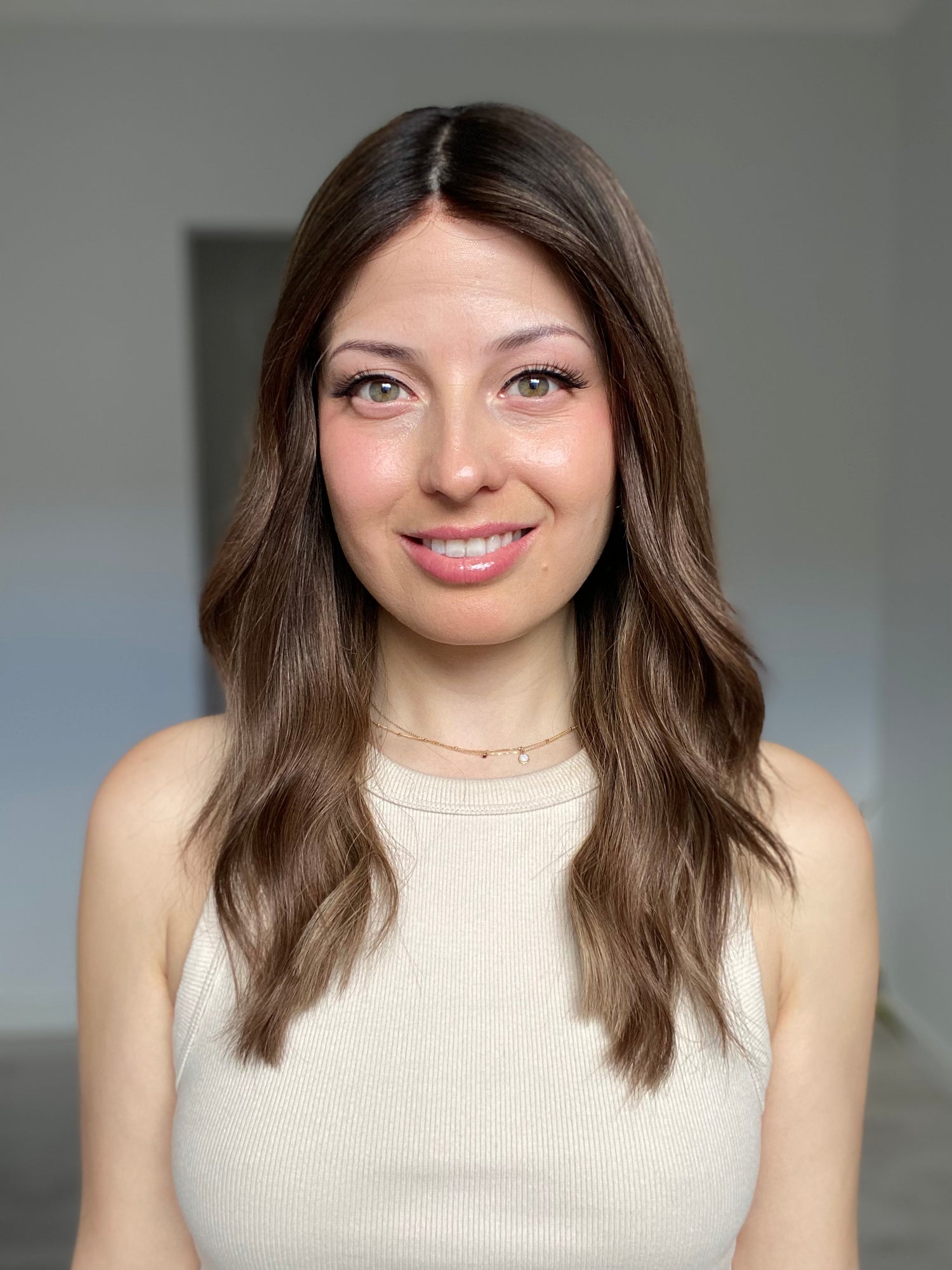 Brunette Balayage // Lace-Front Essentials Wig // 20 Inches // M Cap