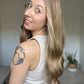 Dimensional Honey Blonde 9x9 22 Inches Topper