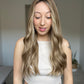 Dimensional Honey Blonde 9x9 22 Inches Topper