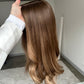 Soft Neutral Brunette 7x7 16 Inches Topper