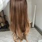 Soft Neutral Brunette 7x7 16 Inches Topper