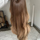 Soft Neutral Brunette 7x7 16 Inches Topper