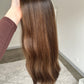 Light Blended Brunette 9x9 22 Inches Topper