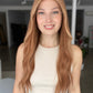 Soft Light Auburn // Luxe Wig // 24 Inches // S Cap