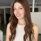 Warm Light Brunette // Luxe Wig // 23 Inches // M Cap