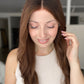 Warm Light Brunette // Luxe Wig // 23 Inches // M Cap