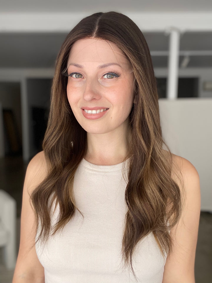 Brunette Balayage // Luxe Wig // 20 Inches // M Cap